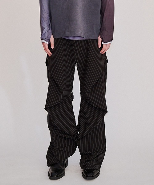 Random tack slacks (Gray) – VI E DIT