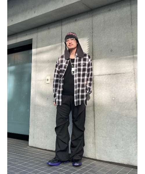 Random tack slacks/ランダムタックスラックス/洗える/シワに