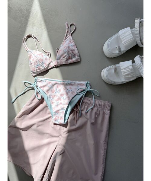 ALEXIA STAM CALNAMUR レオパードリボンビキニ ALEXIA STAMコラボ】Leopard Ribbon Bikini Bianca×Skylar（水着