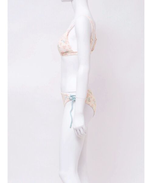 セール】【ALEXIA STAMコラボ】Leopard Ribbon Bikini Bianca×Skylar