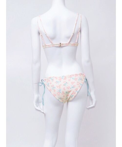 セール】【ALEXIA STAMコラボ】Leopard Ribbon Bikini Bianca×Skylar