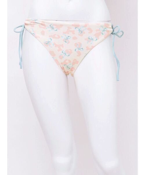 セール】【ALEXIA STAMコラボ】Leopard Ribbon Bikini Bianca×Skylar