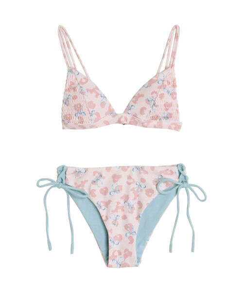 セール】【ALEXIA STAMコラボ】Leopard Ribbon Bikini Bianca×Skylar