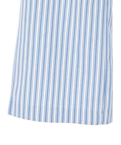 Narcissus（ナルシス）の「ストライプパンツ　ストレートワイド（デニムパンツ・レディース・ブラック/ブルー・FREE）」の7枚目の写真