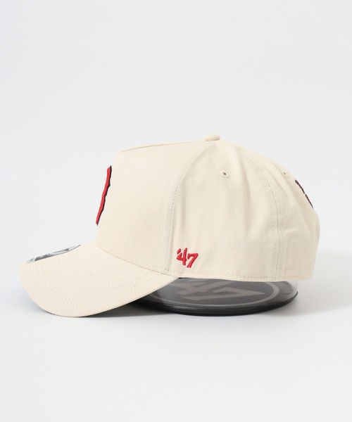 FUNALIVE(ファンアライブ)の「MLB公認 ’47BRAND MVP BBCAP チームロゴ刺繍 5パネルベースボールキャップ(キャップ・メンズ・ベージュ系/ベージュ系2/ナチュラル/ベージュ系1・FREE)」の12枚目の写真