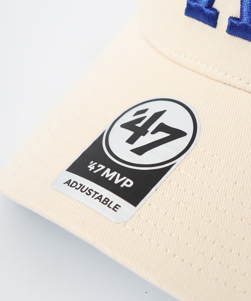 FUNALIVE(ファンアライブ)の「MLB公認 ’47BRAND MVP BBCAP チームロゴ刺繍 5パネルベースボールキャップ(キャップ・メンズ・ベージュ系/ベージュ系2/ナチュラル/ベージュ系1・FREE)」の22枚目の写真