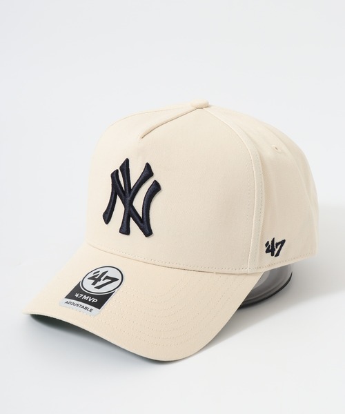 FUNALIVE(ファンアライブ)の「MLB公認 ’47BRAND MVP BBCAP チームロゴ刺繍 5パネルベースボールキャップ(キャップ・メンズ・ベージュ系/ベージュ系2/ナチュラル/ベージュ系1・FREE)」の5枚目の写真