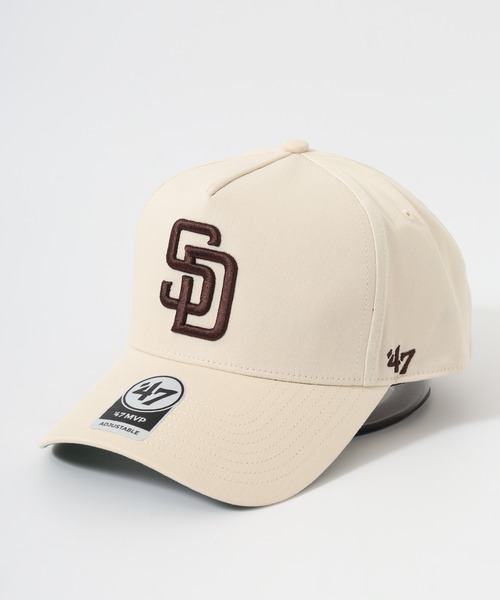 FUNALIVE(ファンアライブ)の「MLB公認 ’47BRAND MVP BBCAP チームロゴ刺繍 5パネルベースボールキャップ(キャップ・メンズ・ベージュ系/ベージュ系2/ナチュラル/ベージュ系1・FREE)」の15枚目の写真