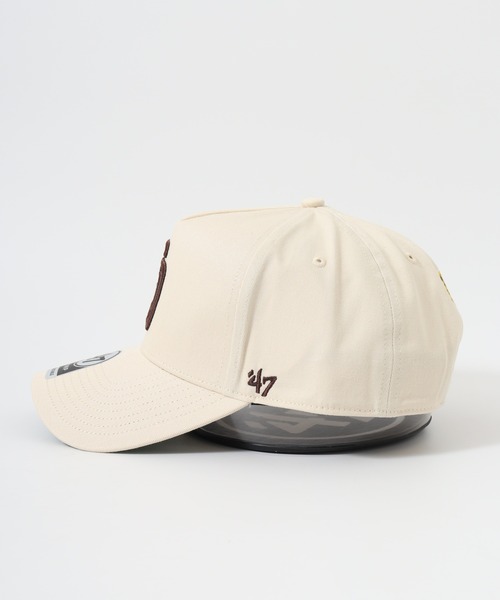 FUNALIVE(ファンアライブ)の「MLB公認 ’47BRAND MVP BBCAP チームロゴ刺繍 5パネルベースボールキャップ(キャップ・メンズ・ベージュ系/ベージュ系2/ナチュラル/ベージュ系1・FREE)」の17枚目の写真