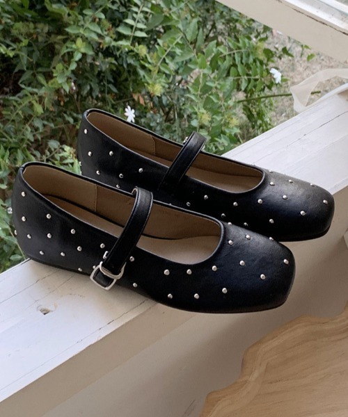 mebole（メボレ）の「ドットスタッズパンプス（パンプス・レディース・シルバー/レッド/アイボリー/ブラック・MEDIUM/SMALL/LARGE）」の11枚目の写真