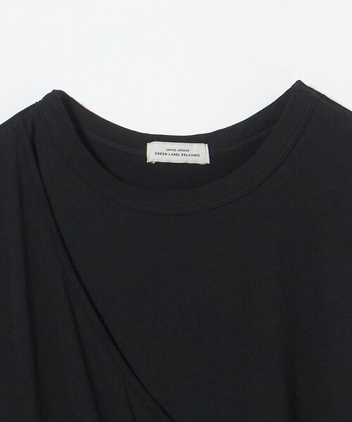 green label relaxing（グリーンレーベルリラクシング）の「レイヤードライク タンクトップ（タンクトップ・レディース・ブラック/ベージュ/ロイヤルブルー・FREE）」の22枚目の写真