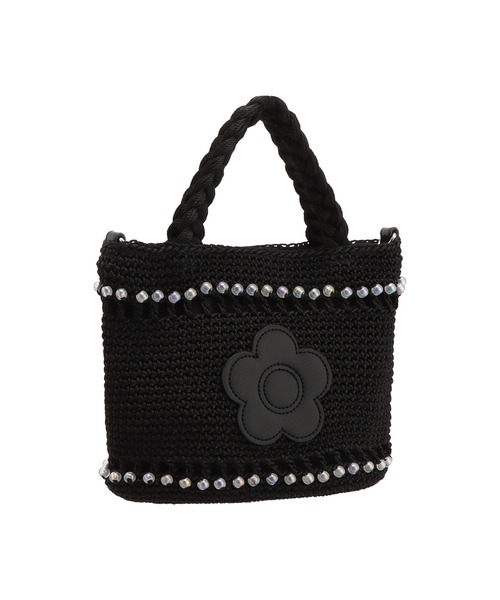 すぐ届く MARY QUANT* オーロラビーズクロッシェ 2WAYミニトート MARY QUANT ONLINE SHOP｜マリークヮントオンラインショップ