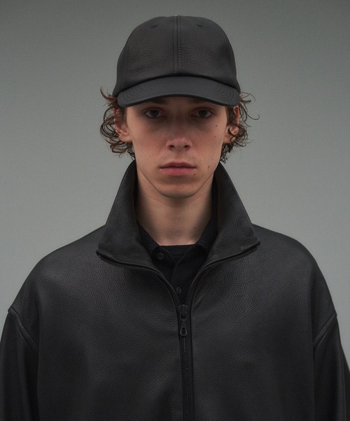 KIJIMA TAKAYUKI レザーキャップ 黒 ブラック onegravity / レザーキャップ＜onegravity×KIJIMA TAKAYUKI