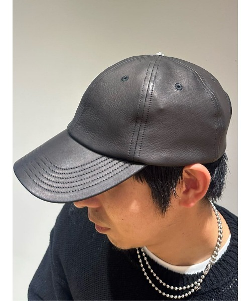 onegravity / レザーキャップ＜onegravity×KIJIMA TAKAYUKI