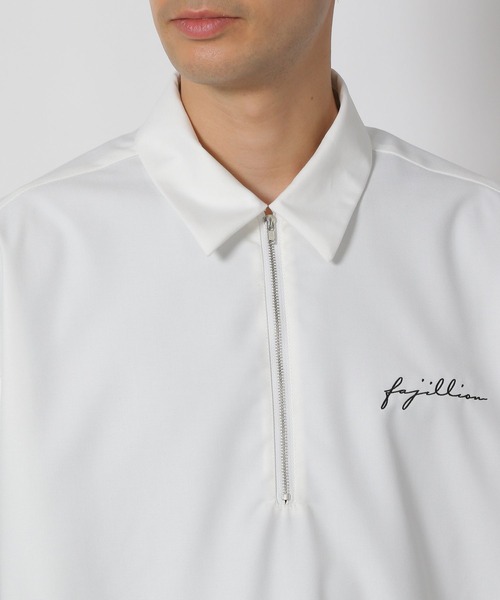 セール】ハーフZIPシャツ / 498931（シャツ/ブラウス）｜LAKOLE