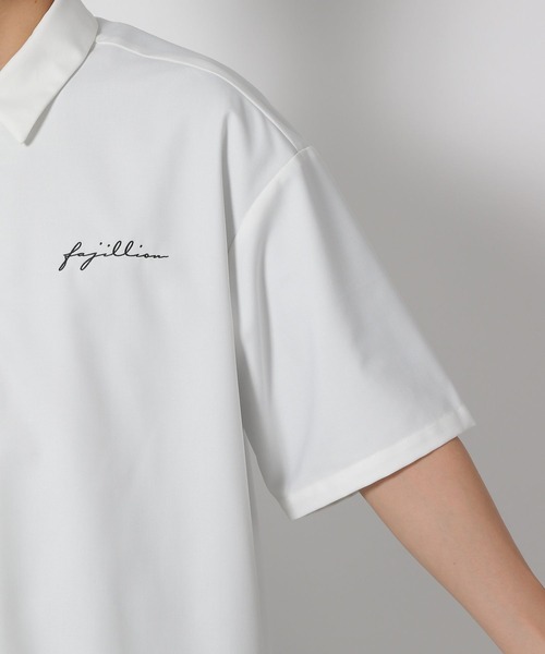 LAKOLE(ラコレ)の「ハーフZIPシャツ / 498931(シャツ/ブラウス・メンズ・ブラック/ホワイト・LARGE/MEDIUM)」の12枚目の写真