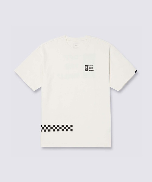 VANS(バンズ)の「WORKWEAR ロゴ Tシャツ(Tシャツ/カットソー・メンズ・ブラック/オフホワイト・SMALL/MEDIUM/LARGE/X-SMALL/X-LARGE)」の3枚目の写真