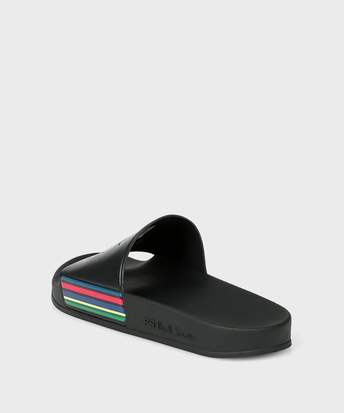 Paul Smith★ゼブラ ZED サンダル Men's Black Zebra 'Zed' Slides