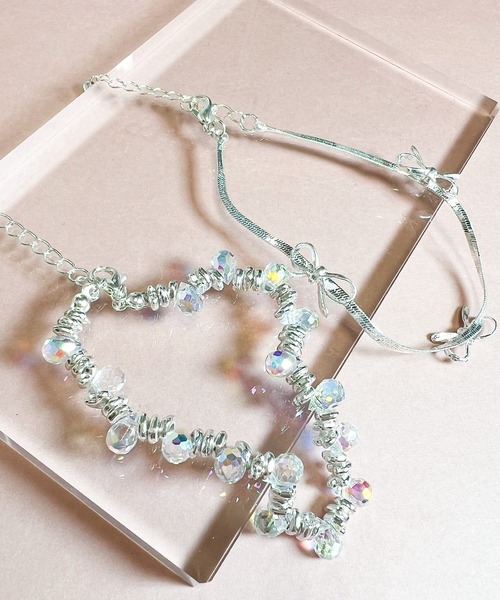 ⭐️姫！ブレスレット2点 DOUBLE SCREW CHAIN BRACELET(2JU0311)K10 ブレスレット｜スター
