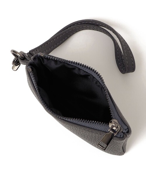 SHIPS any: スプリット レザー ミディアム ショルダーバッグ (カード