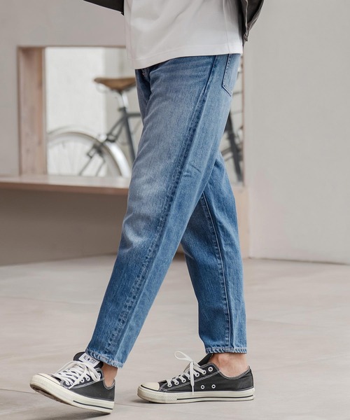 mp13879-【Johnbull別注】5 Pocket Tapered Jeans デニムテーパード