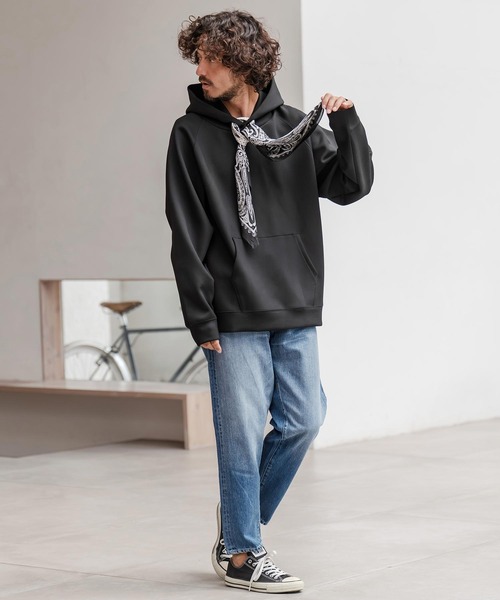 Johnbull(ジョンブル)の「mp13879-【Johnbull別注】5 Pocket Tapered Jeans デニムテーパードパンツ(デニムパンツ・メンズ・ブルー系その他・S/M/L)」の4枚目の写真