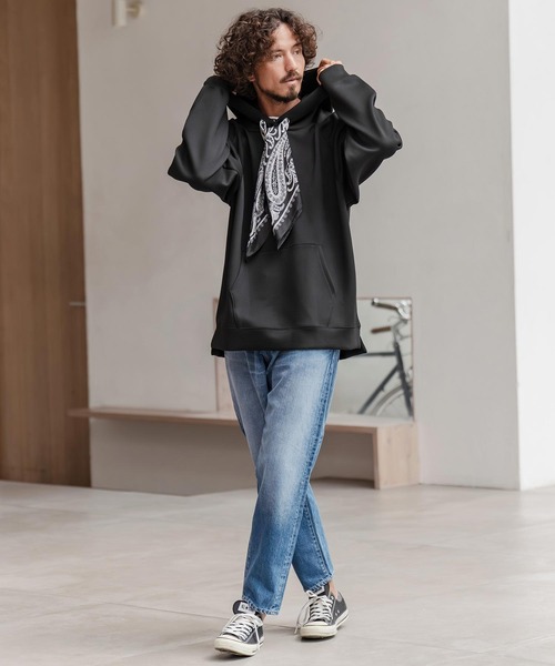 Johnbull(ジョンブル)の「mp13879-【Johnbull別注】5 Pocket Tapered Jeans デニムテーパードパンツ(デニムパンツ・メンズ・ブルー系その他・S/M/L)」の8枚目の写真