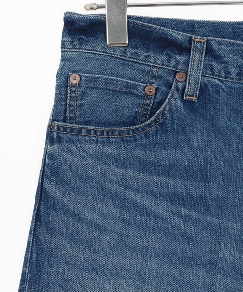 Johnbull(ジョンブル)の「mp13879-【Johnbull別注】5 Pocket Tapered Jeans デニムテーパードパンツ(デニムパンツ・メンズ・ブルー系その他・S/M/L)」の14枚目の写真