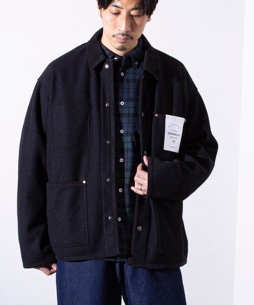 トラディショナルウェザーウェアー　ブルゾン　ブラック Traditional Weatherwear トラディショナルウェザーウェア WORK JACKET