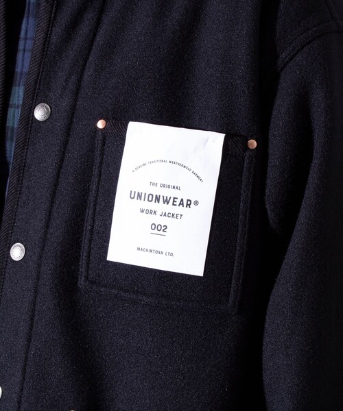 Traditional Weatherwear（トラディショナルウェザーウェア）の「【Traditional Weatherwear】【UNIONWEAR】ワークジャケット（ブルゾン・メンズ・ブラック/ダークネイビー・38/40）」の9枚目の写真