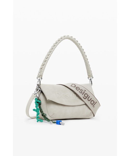 3Dロゴレザー風ショルダーバッグ（ショルダーバッグ）｜Desigual