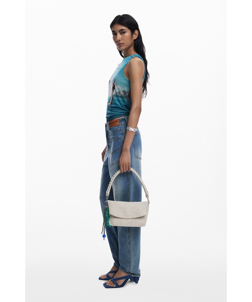 Desigual（デシグアル）の「3Dロゴレザー風ショルダーバッグ（ショルダーバッグ・レディース・ブラウン・FREE）」の10枚目の写真