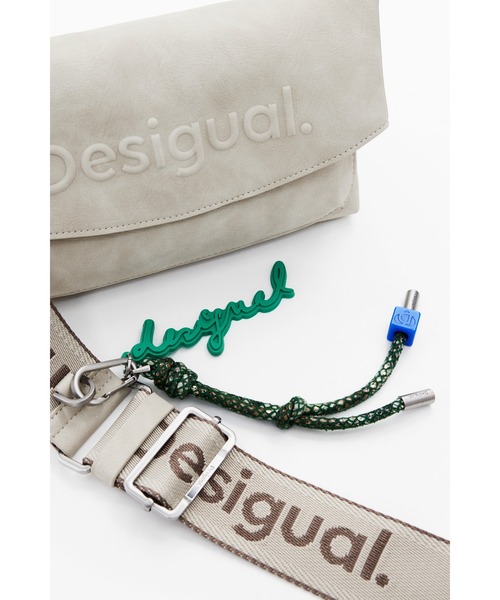 Desigual（デシグアル）の「3Dロゴレザー風ショルダーバッグ（ショルダーバッグ・レディース・ブラウン・FREE）」の14枚目の写真