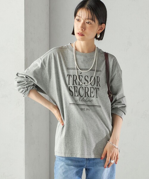 SHIPS別注】Champion: プリント ロングスリーブ TEE（Tシャツ