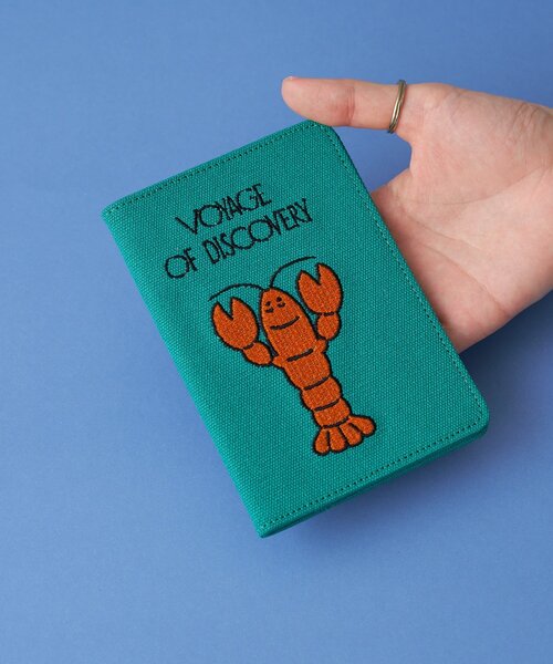BIRTHDAY BAR(バースデイバー)の「【OOHLALA ウララ】PASSPORT CASE(パスポートケース・レディース・ブルー/グリーン・0)」の4枚目の写真