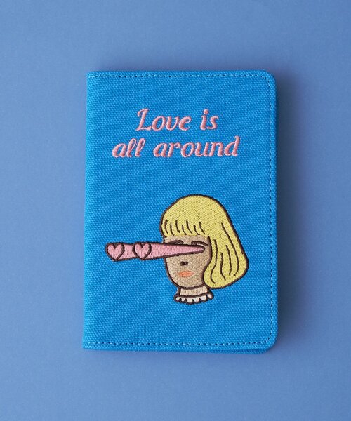 BIRTHDAY BAR(バースデイバー)の「【OOHLALA ウララ】PASSPORT CASE(パスポートケース・レディース・ブルー/グリーン・0)」の11枚目の写真
