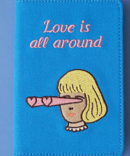 BIRTHDAY BAR(バースデイバー)の「【OOHLALA ウララ】PASSPORT CASE(パスポートケース・レディース・ブルー/グリーン・0)」の12枚目の写真