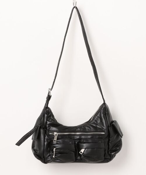 Chikashitsu +(`JVcvX)́yChikashitsu{z4pocket coating material shoulder bag / y`JVcvXz4|PbgR[eBO}eAV_[obO(V_[obO)