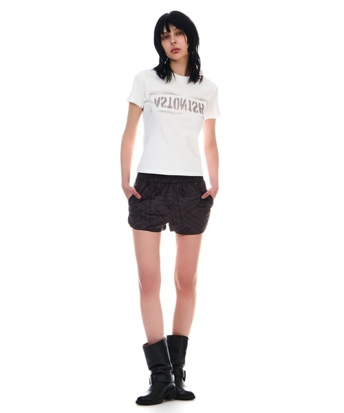 BEEDEN（ビーデン）の「SUEDE PRINT SHORT PANTS（その他パンツ・レディース・ベージュ/ブラック・FREE）」の15枚目の写真