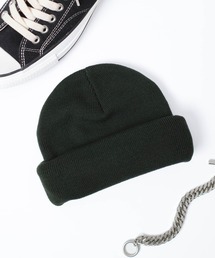 RIVER UP（リバーアップ）の「【RIVER UP/リバーアップ】ACRYLIC PLAIN WATCH CAP アクリル プレーン ワッチ キャップ（ニットキャップ/ビーニー）」