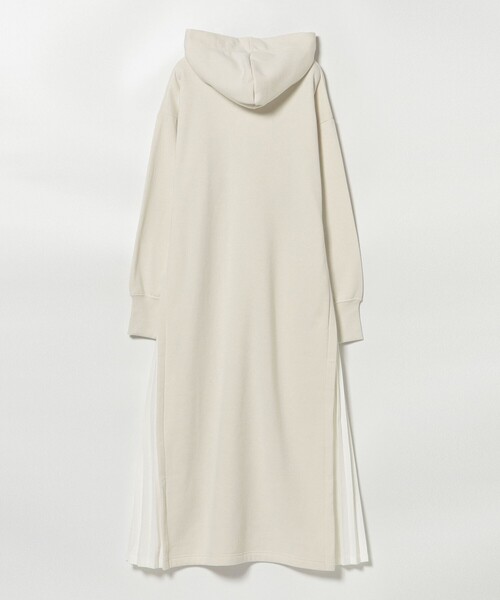 BEAMS HEART（ビームスハート）の「【4色展開】サイド プリーツ フーディー ワンピース（ワンピース・レディース・ライトグレー/パープル系その他2/ブラック/ホワイト系その他5・FREE）」の18枚目の写真