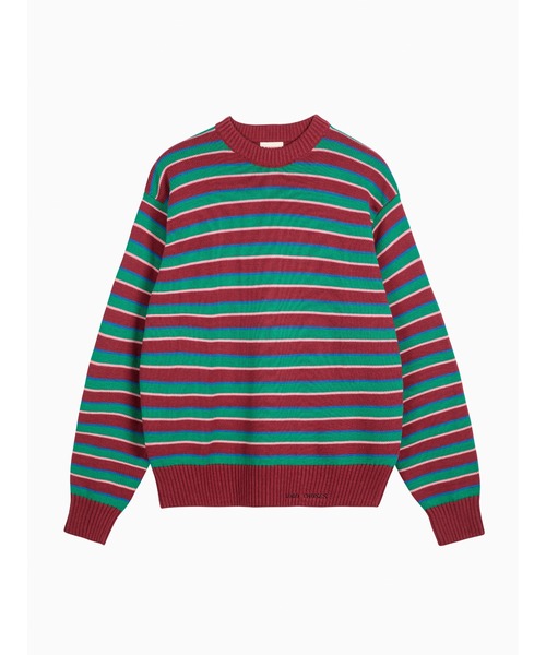 BOBO CHOSES(ボボショーズ)の「Striped fitted cotton jumper(ニット/セーター・レディース・マルチ・XL/L/M/S/XS)」の2枚目の写真