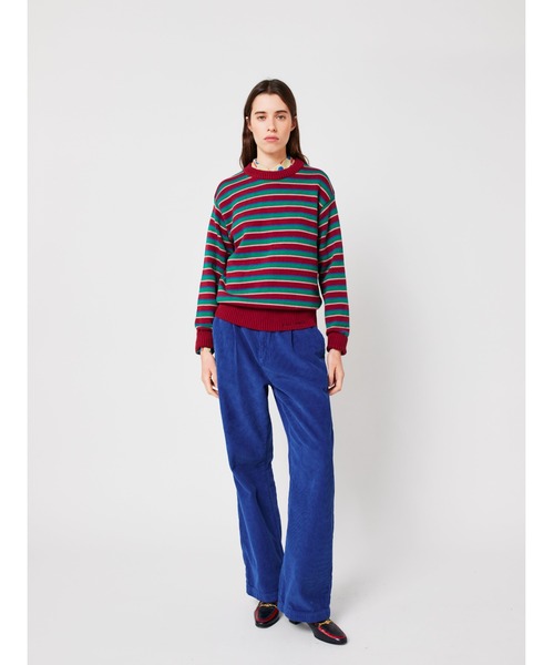 BOBO CHOSES(ボボショーズ)の「Striped fitted cotton jumper(ニット/セーター・レディース・マルチ・XL/L/M/S/XS)」の5枚目の写真