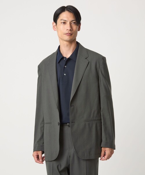 グリーンレーベル A+TWPUチドリSLIM 2B ジャケット green label relaxing ジャケット テーラードジャケット A+ TWPU