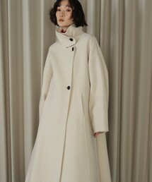 【美品】グリーンレーベルリラクシング ロングチェスターコート ベージュ Mサイズ green label relaxing（グリーンレーベルリラクシング）の