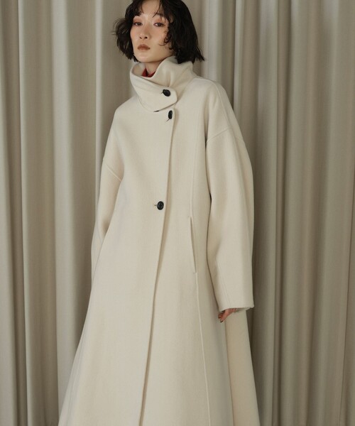 EMMEL REFINES＞EM スタンド リバー コート（チェスターコート
