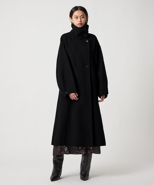 美品EMMEL REFINES チェスターコート　ロングコート　ウール　アルパカ 美品EMMEL REFINES チェスターコートロングコートウールアルパカ