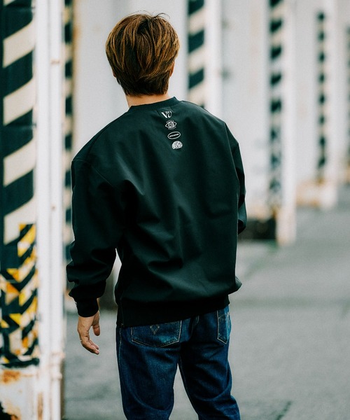 Rivvia PROJECTS(リヴィアプロジェクツ)の「【Rivvia Projects】GAMING CREW(スウェット・メンズ・グレー/ブラック・X-LARGE/MEDIUM/LARGE)」の11枚目の写真