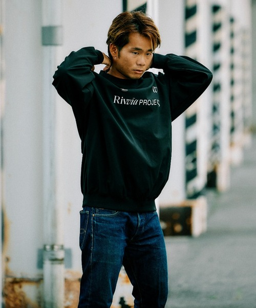 Rivvia PROJECTS(リヴィアプロジェクツ)の「【Rivvia Projects】GAMING CREW(スウェット・メンズ・グレー/ブラック・X-LARGE/MEDIUM/LARGE)」の10枚目の写真