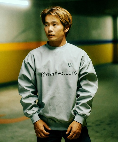 Rivvia PROJECTS(リヴィアプロジェクツ)の「【Rivvia Projects】GAMING CREW(スウェット・メンズ・グレー/ブラック・X-LARGE/MEDIUM/LARGE)」の9枚目の写真